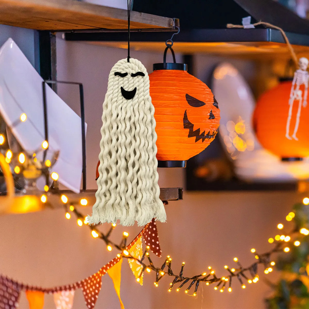 Fantôme suspendu Halloween — décoration intérieure