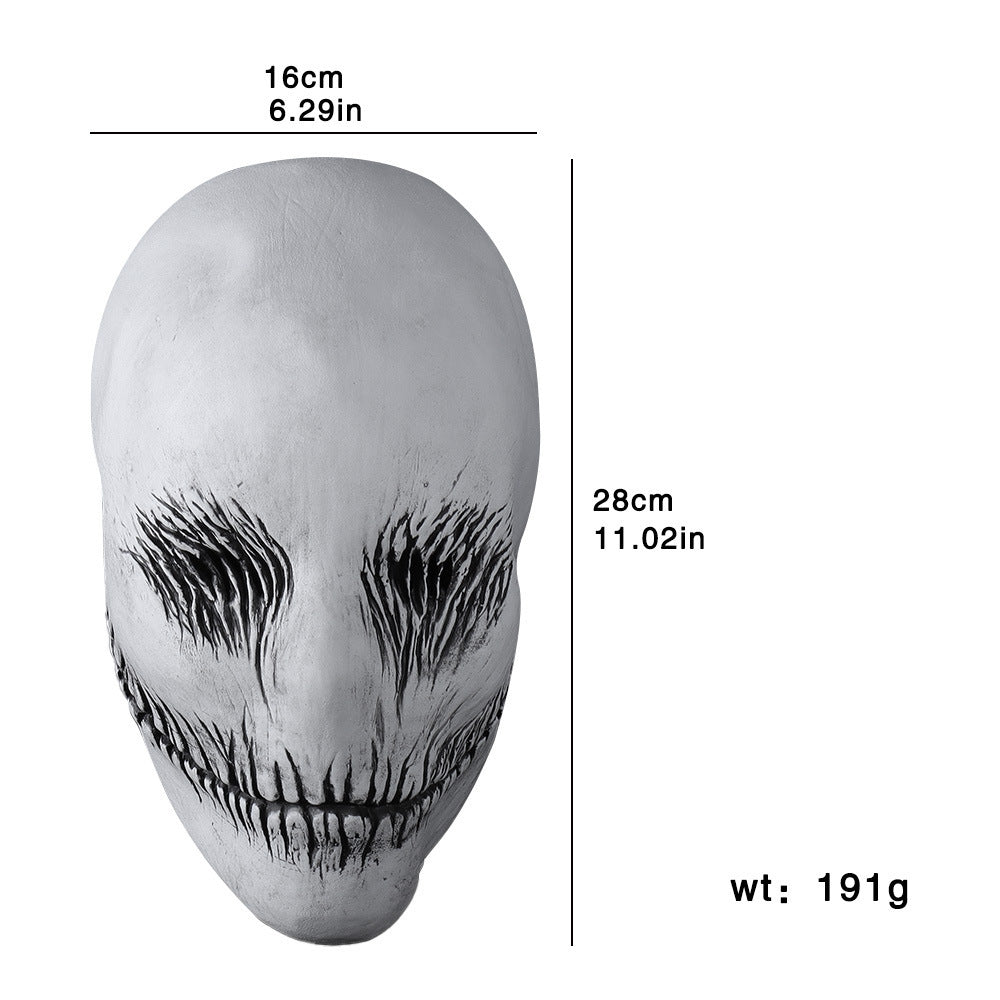 Masque fantôme en latex Halloween Vileya