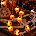 Guirlande lumineuse Halloween Vileya — citrouilles et fantômes